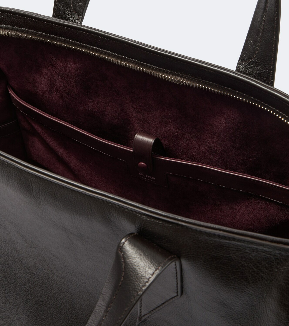 Métier Passerby East-West leather tote bag