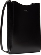 A.P.C. Black Jamie Neck Pouch