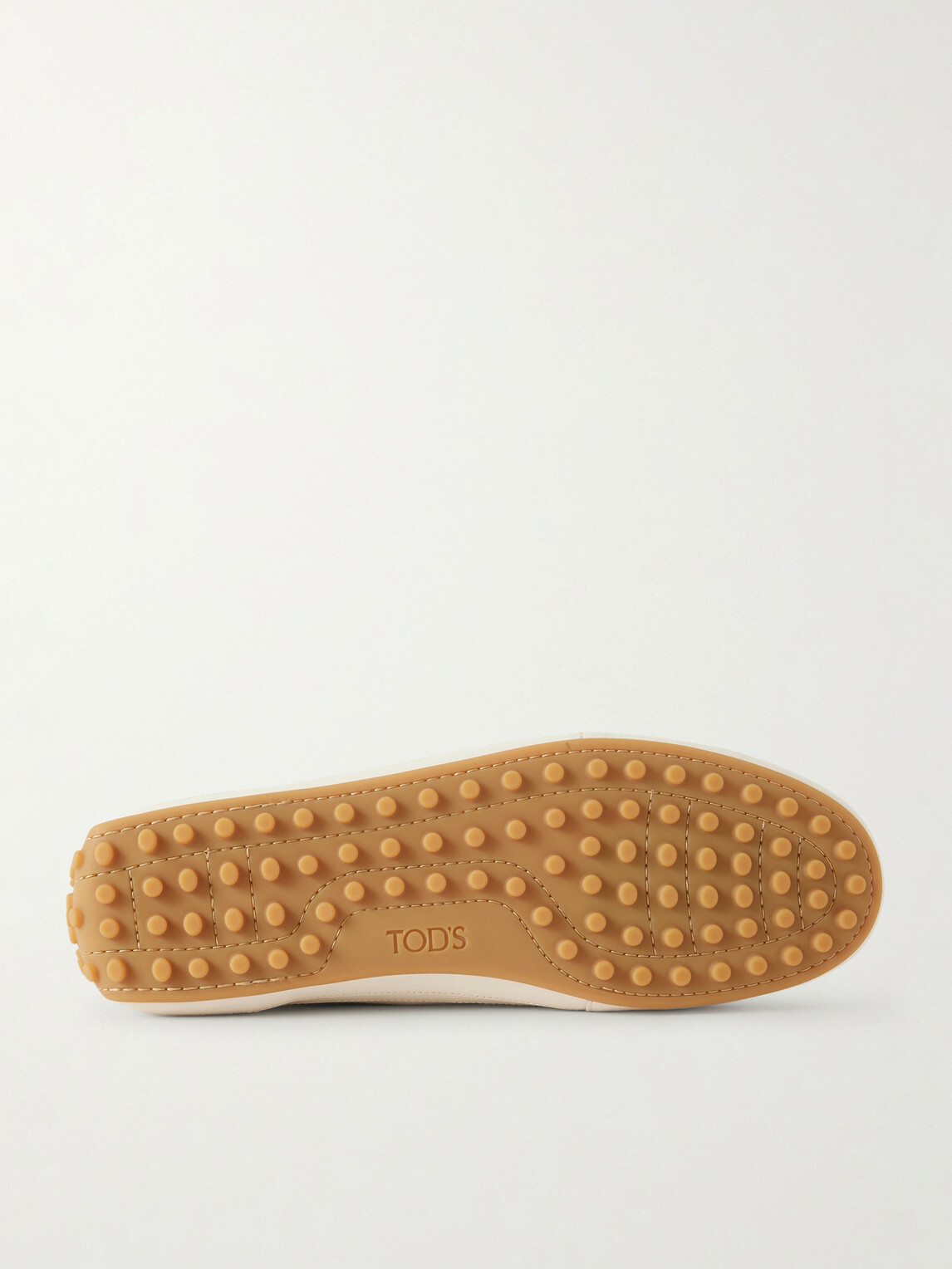 Tod's - Cassetta Leather-Trimmed Nubuck Sneakers - Neutrals
