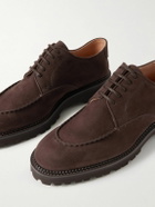 John Lobb - Land Rugged Nubuck Derby Shoes - Brown