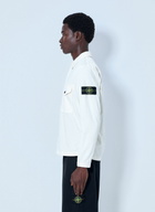 Stone Island Zip-Front Overshirt with Flap Pockets