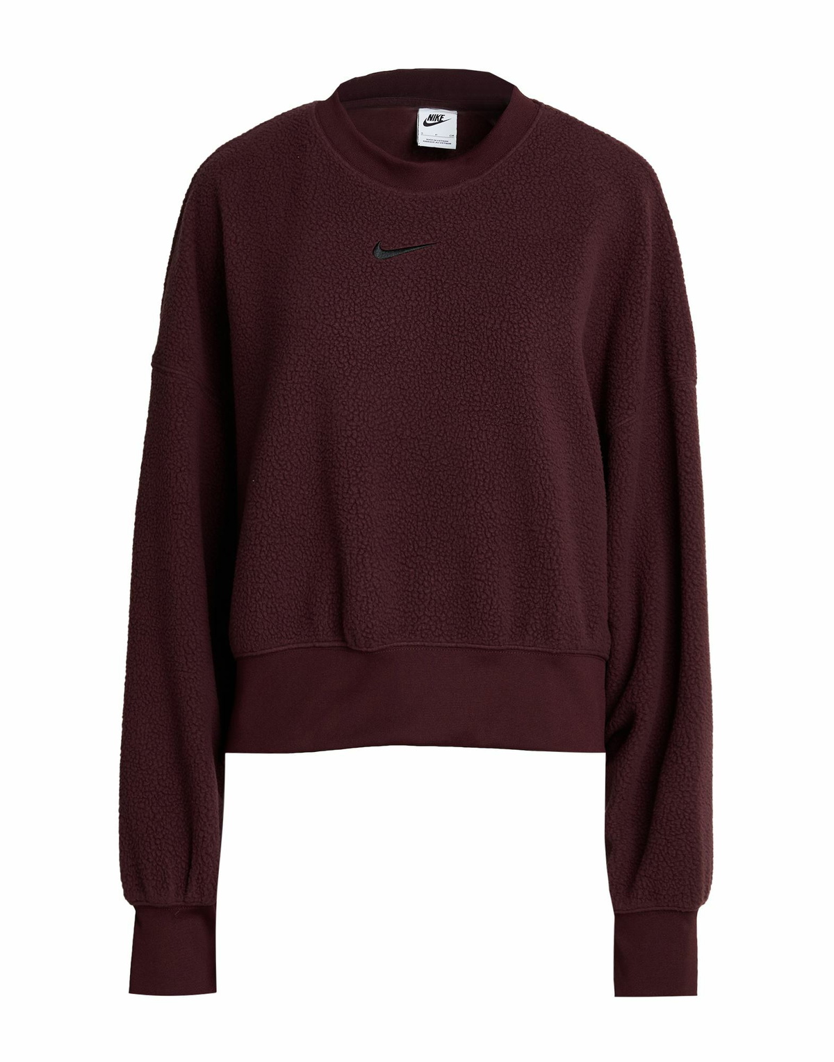 Nike Womens Sweatshirt Burgundy