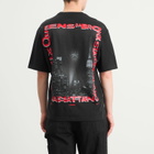 Air Jordan Men's x Awake T-Shirt in Black/White/University Red