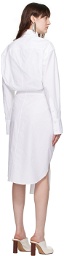 JW Anderson White Knotted Minidress