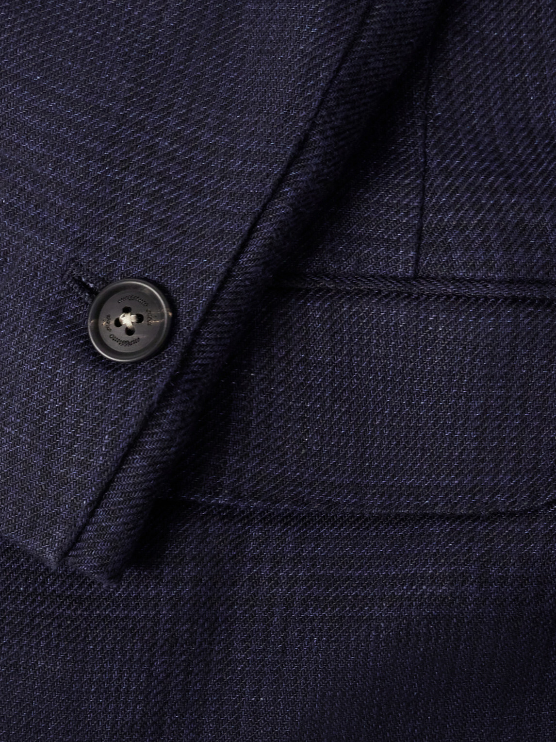 Massimo Alba - Brando Double-Breasted Linen Blazer - Blue