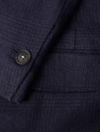 Massimo Alba - Brando Double-Breasted Linen Blazer - Blue