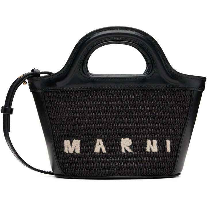 Photo: Marni Black Tropicalia Micro Tote