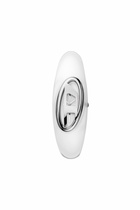 Diesel Diesel Wonder-D Two-Hand White Nylon Resin Watch - Timeframes Womens in White