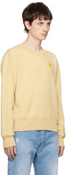 Acne Studios Yellow Crewneck Sweatshirt