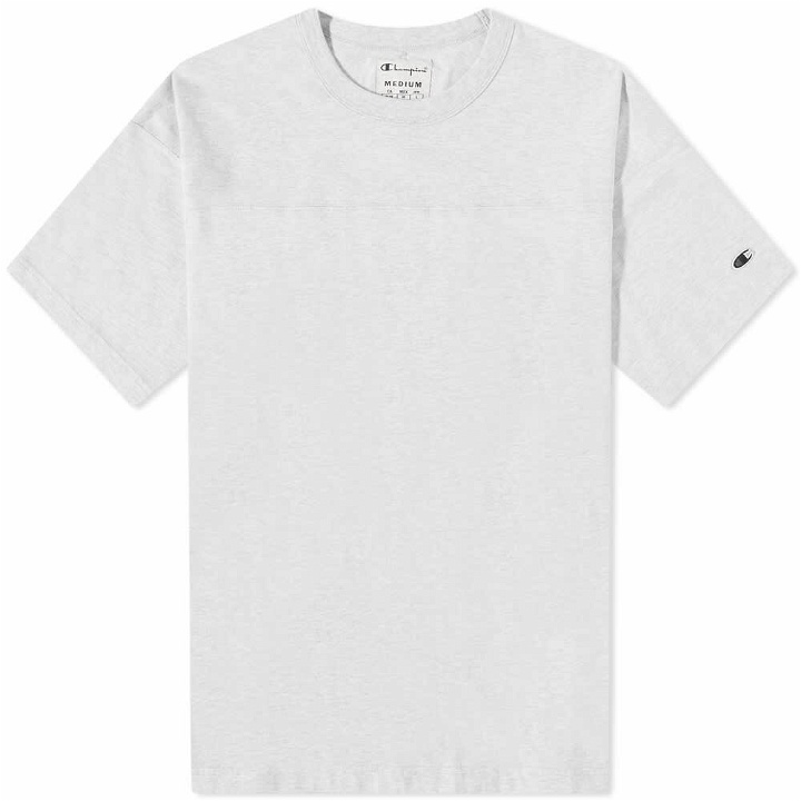 Photo: Champion Reverse Weave Men's Champion Contemporary T-Shirt in Grey