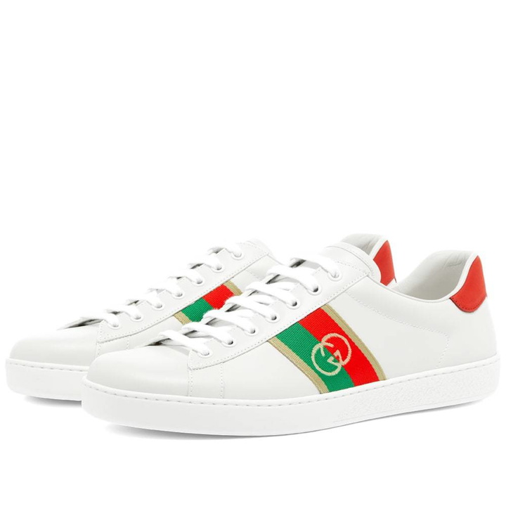 Photo: Gucci New Ace Interlock GG Tape Sneaker