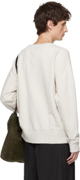 Maison Margiela Beige Cotton Sweatshirt