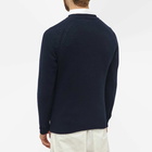 A.P.C. Men's Pierre Lambswool Crew Knit in Dark Navy