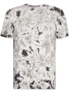REIGNING CHAMP - Ryan Willms Printed Tie-Dyed Stretch-Jersey T-Shirt - Gray