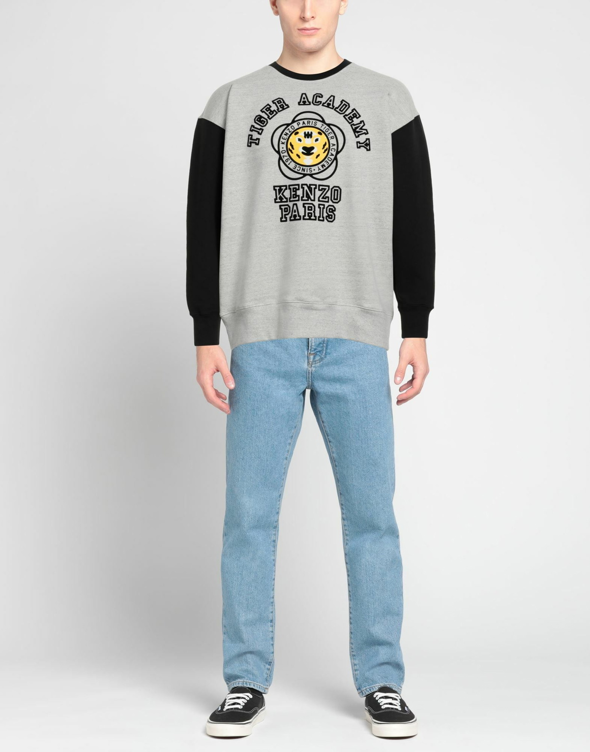 Kenzo Mens Sweatshirt Light in Grey