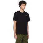 Comme des Garcons Homme Deux Black Eyelet T-Shirt