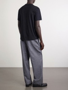 Slowear - Cotton and Silk-Blend Jersey T-Shirt - Black