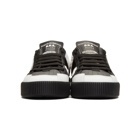 Dolce and Gabbana Black Lace-Up Sneakers