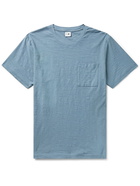 NN07 - Aspen Slub Cotton-Jersey T-Shirt - Blue