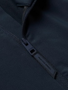 G/FORE - Brushed Tech-Jersey Half-Zip Golf Top - Blue