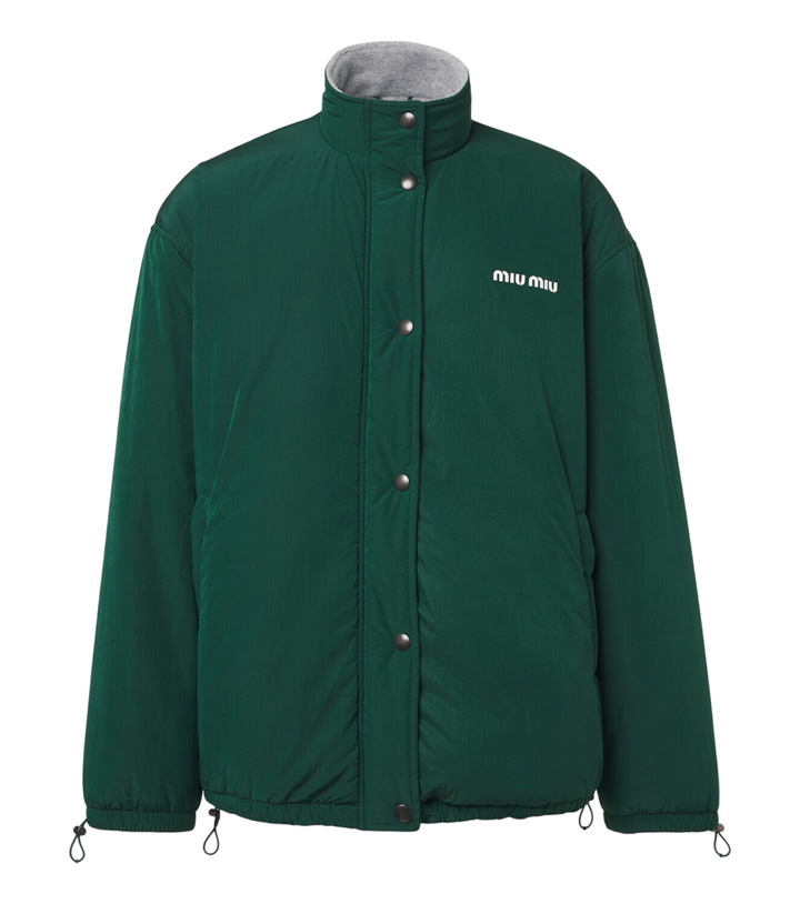 Photo: Miu Miu Logo technical jacket