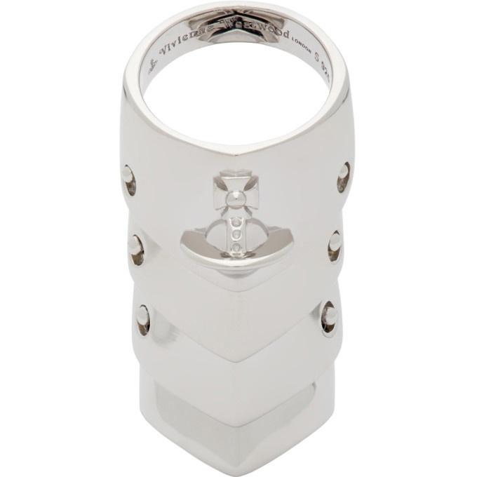 Vivienne Westwood Silver Armour Ring