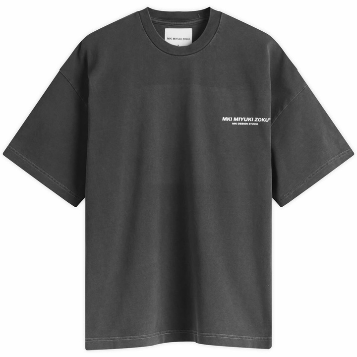 Photo: MKI Men's Design Studio T-Shirt in Pigment Black