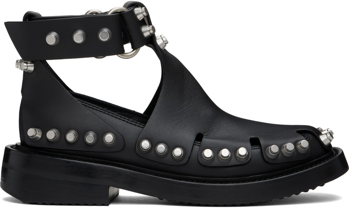 Photo: Alexander Wang Black Dixon Buckle Boots