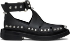 Alexander Wang Black Dixon Buckle Boots