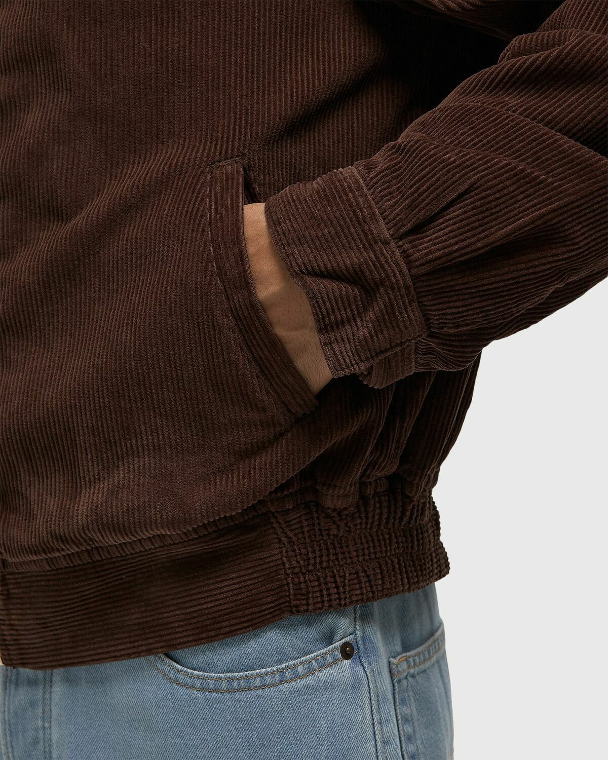 Arte Antwerp Corduroy jacket Brown Mens Bomber Jacket