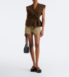 Citizens of Humanity Marcella cotton twill shorts