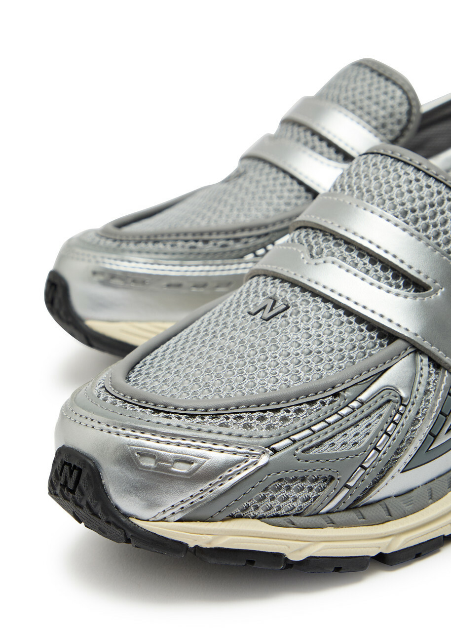 New Balance 1906L Panelled Mesh Loafers Silver