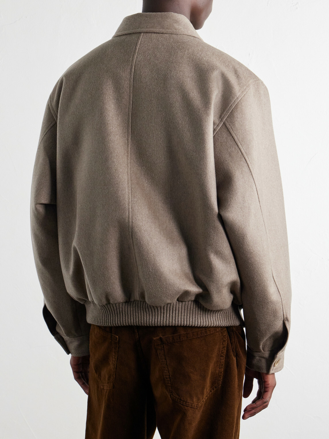 Auralee - Cashmere Blouson Jacket - Brown