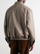 Auralee - Cashmere Blouson Jacket - Brown