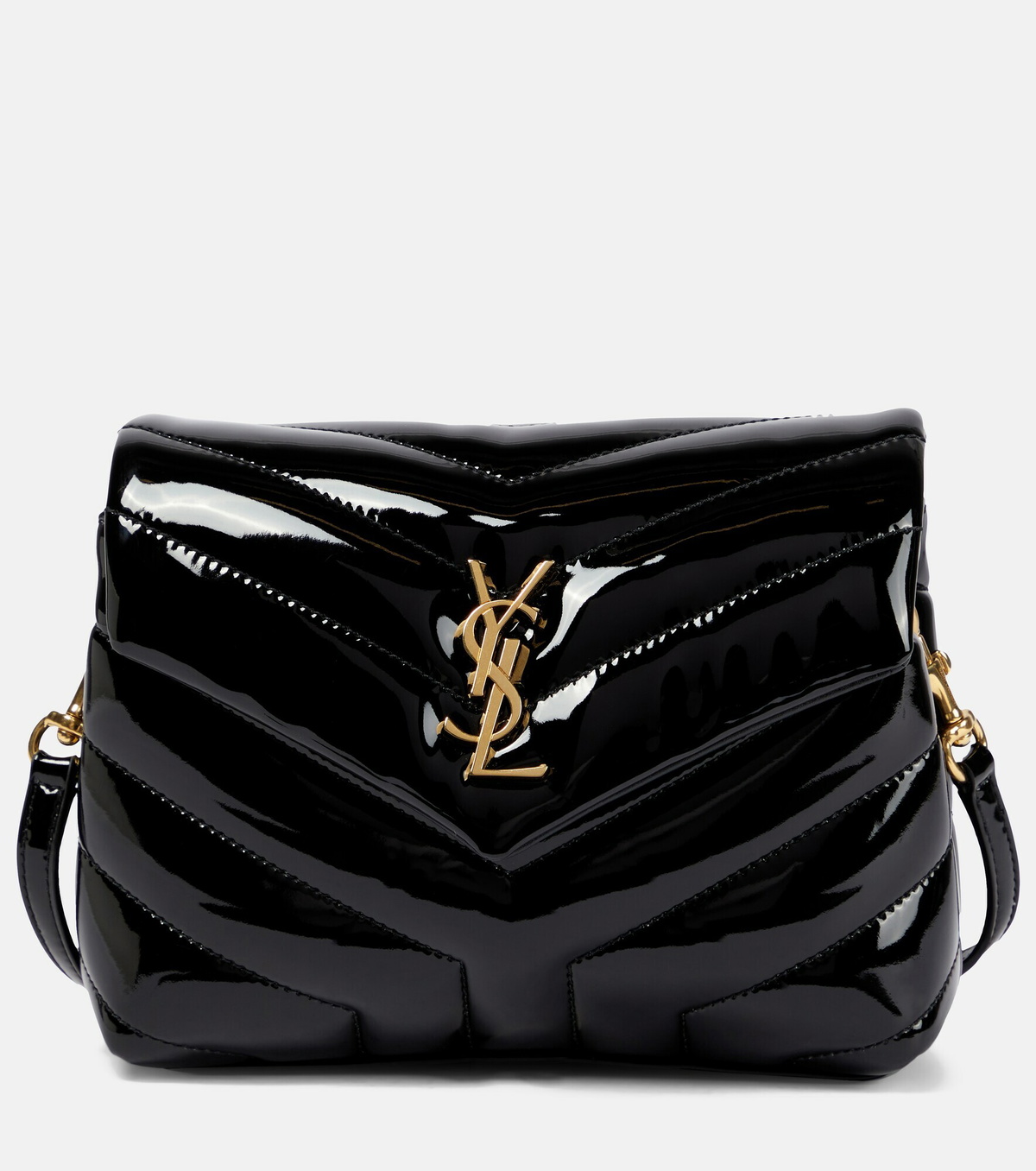 Saint Laurent Loulou Mini patent leather shoulder bag Saint Laurent