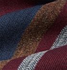 Bigi - 9cm Striped Cashmere Tie - Multi