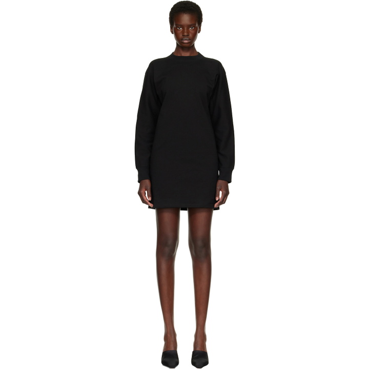 Photo: Jil Sander Black Crewneck Minidress