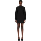 Jil Sander Black Crewneck Minidress