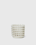 Ferm Living Ceramic Basket Small White - Mens - Home Deco