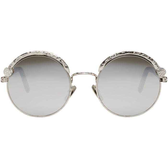 Photo: Kuboraum Silver and Black Z1 Sunglasses