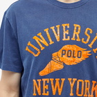 Polo Ralph Lauren Men's College Print T-Shirt in Dark Cobalt