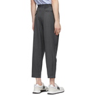 Comme des Garcons Homme Deux Grey Herringbone Trousers