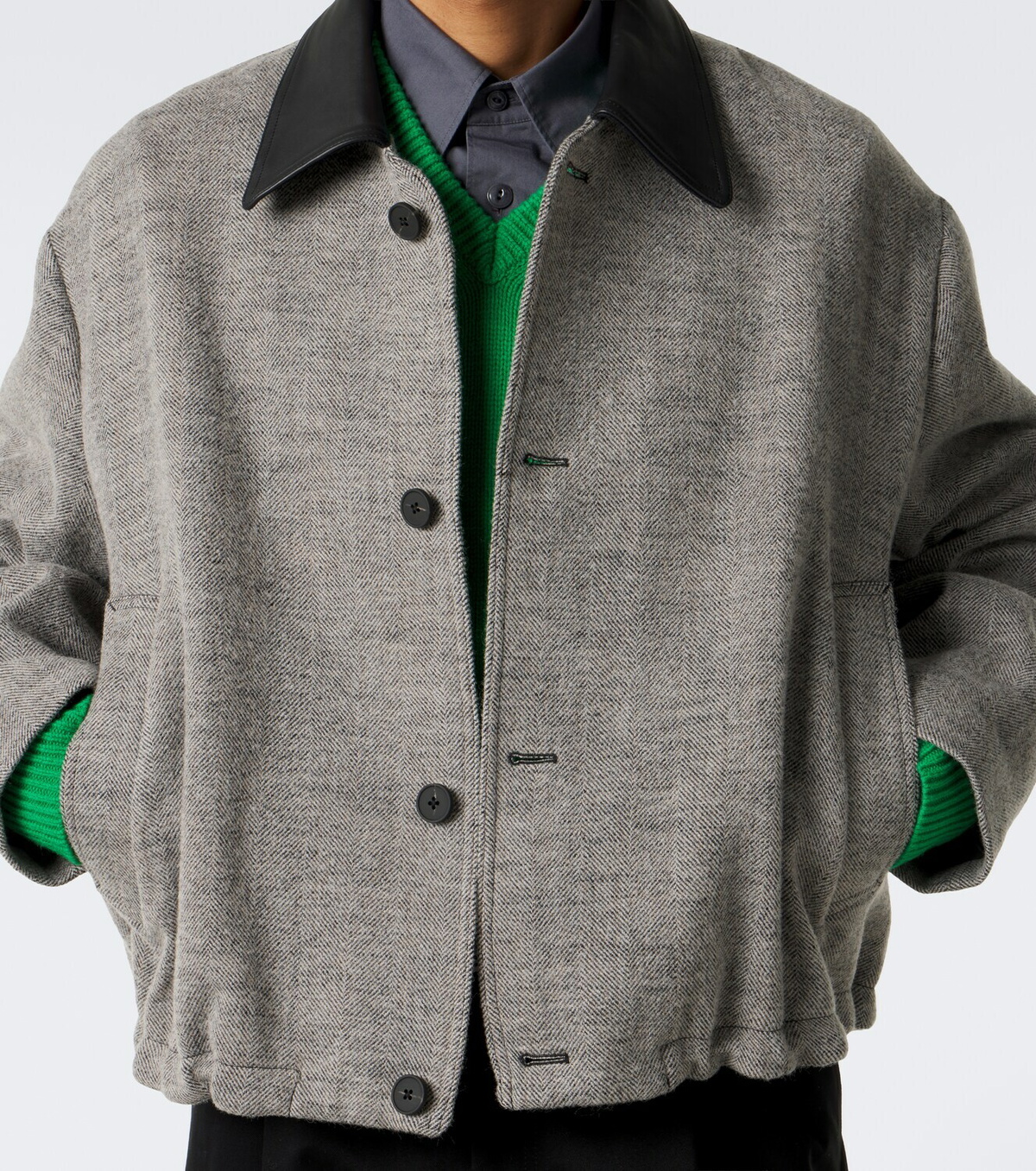 Studio Nicholson Howth wool and cotton-blend twill jacket