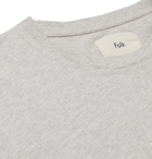 Folk - Assembly Mélange Cotton-Jersey T-Shirt - Men - Gray