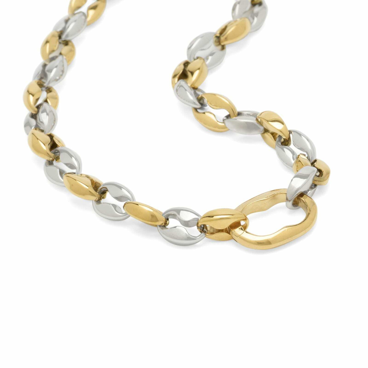 Missoma Women's Mariner Chain Bracelet in Gold/Silver
