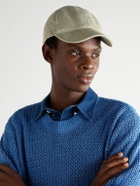 A.P.C. - Charlie Logo-Embroidered Wool-Blend Corduroy Baseball Cap - Neutrals