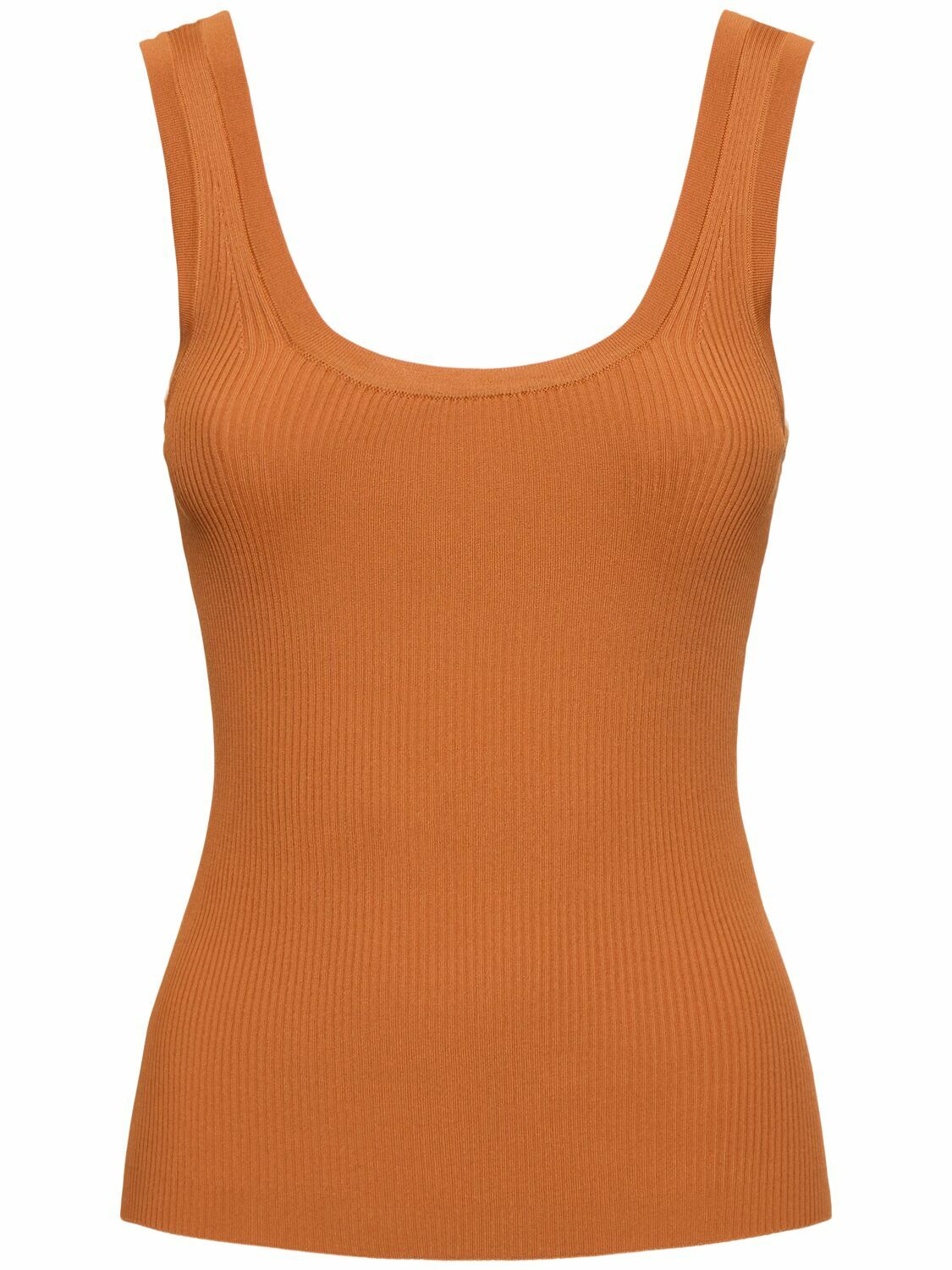 【送料&関税込】Zimmermann Body In Brown Viscose ZIMMERMANN Printed silk-satin tank | THE OUTNET