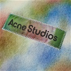 Acne Studios Men's Varinga Tie Dye Scarf in Green Multi