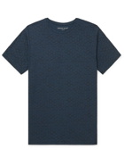 Derek Rose - Printed Stretch-Modal T-Shirt - Blue