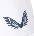 CASTORE - Ghost Logo-Embroidered Woven Baseball Cap - White